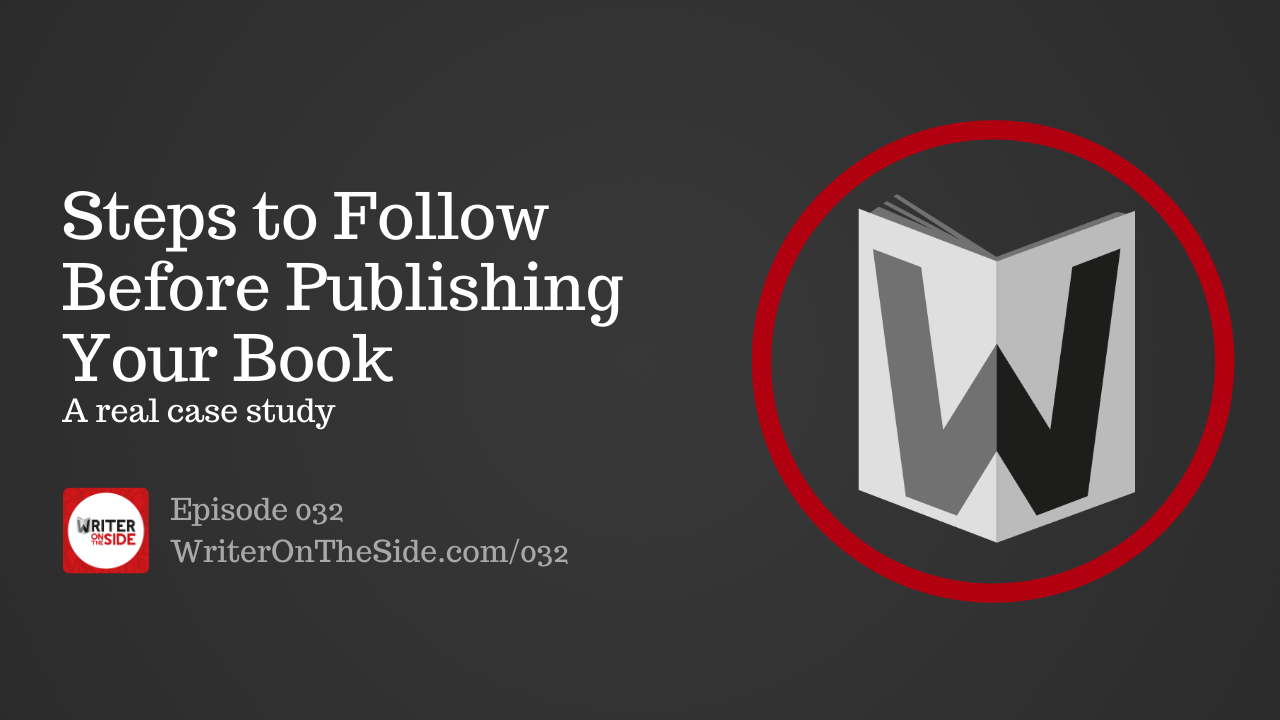 Ep. 032 Steps to Follow Before Publishing Your Book